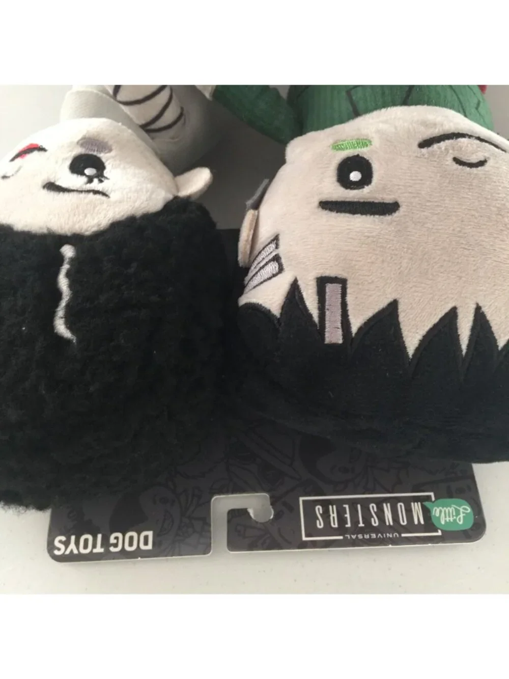 Universal Monsters Frankenstein & Bride Plush Squeak 8 1/2